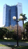 glazed façade for hotel
